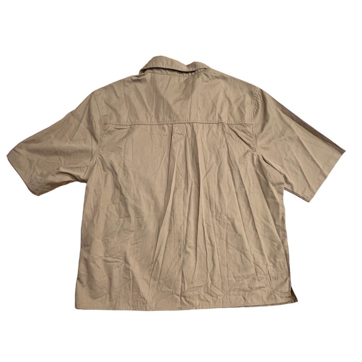 Nwt Stanley Workwear Shirt Mens 2xl Tan Ripstop Utility Gorpcore Tactical Rugged — image 5 of 8